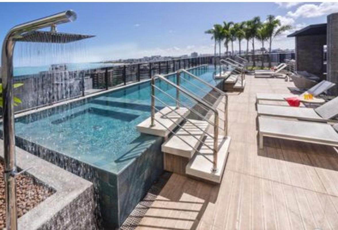 Apartamento Luxo 1406 - E Sala Com Varanda Frente Mar Ponta