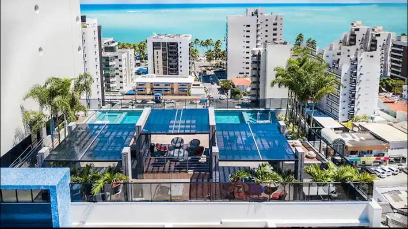 Apartamento Luxo 1406 - E Sala Com Varanda Frente Mar Ponta Maceió